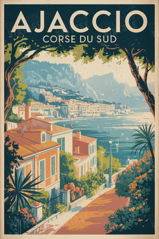 affiche ajaccio corse du sud