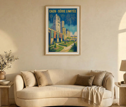 affiche caen en série limitée