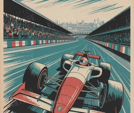affiche grand prix f1 affiche déco couloir