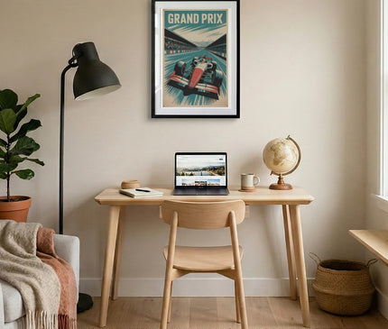 affiche grand prix f1 affiche déco couloir