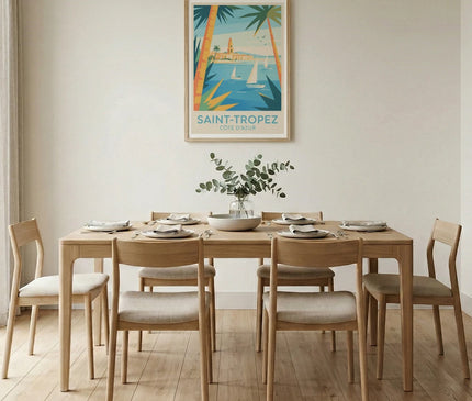 affiche saint tropez