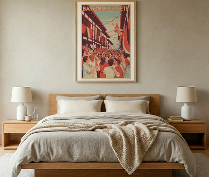 affiche bayonne ambiance festive