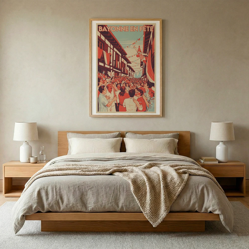 affiche bayonne ambiance festive