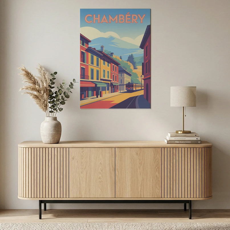 affiche ville de chambéry