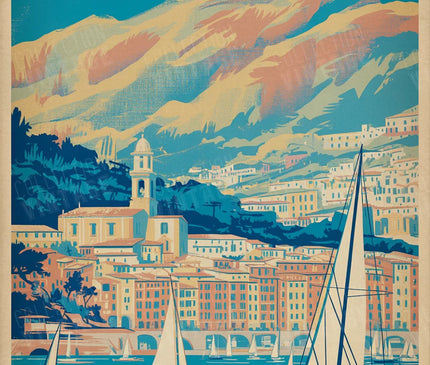 affiche bastia paysage corse 1