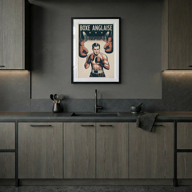 affiche boxe old school 1