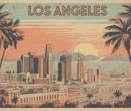 affiches los angeles design scandinave