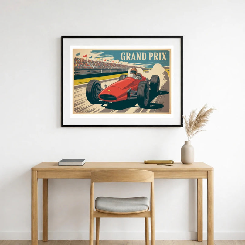 affiche grand prix f1 reproduction affiche ancienne