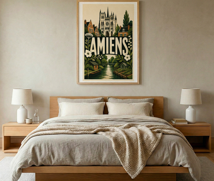 affiche typographique amiens