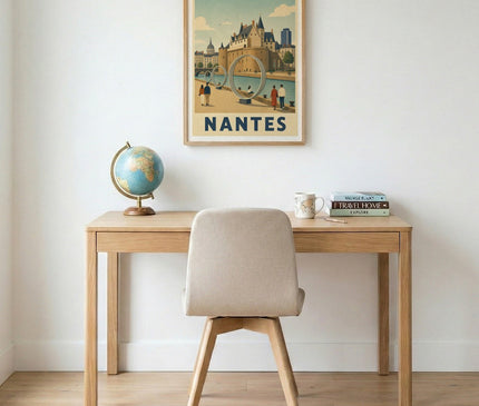 affiche nantes art déco