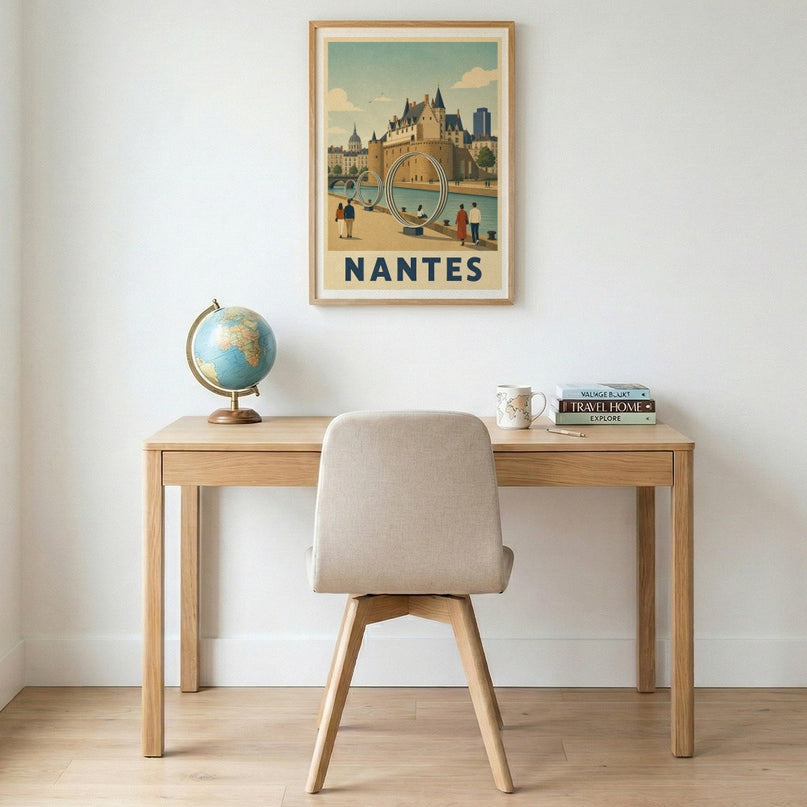 affiche nantes art déco