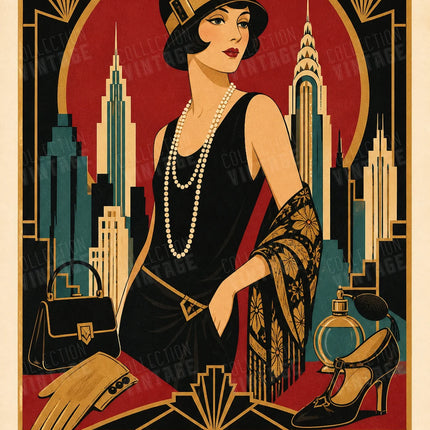 Affiche Mode Vintage