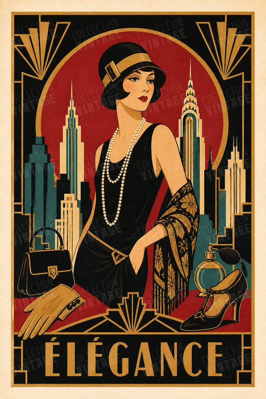 Affiche Mode Vintage