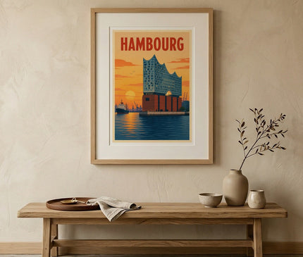 affiche elbphilharmonie hambourg