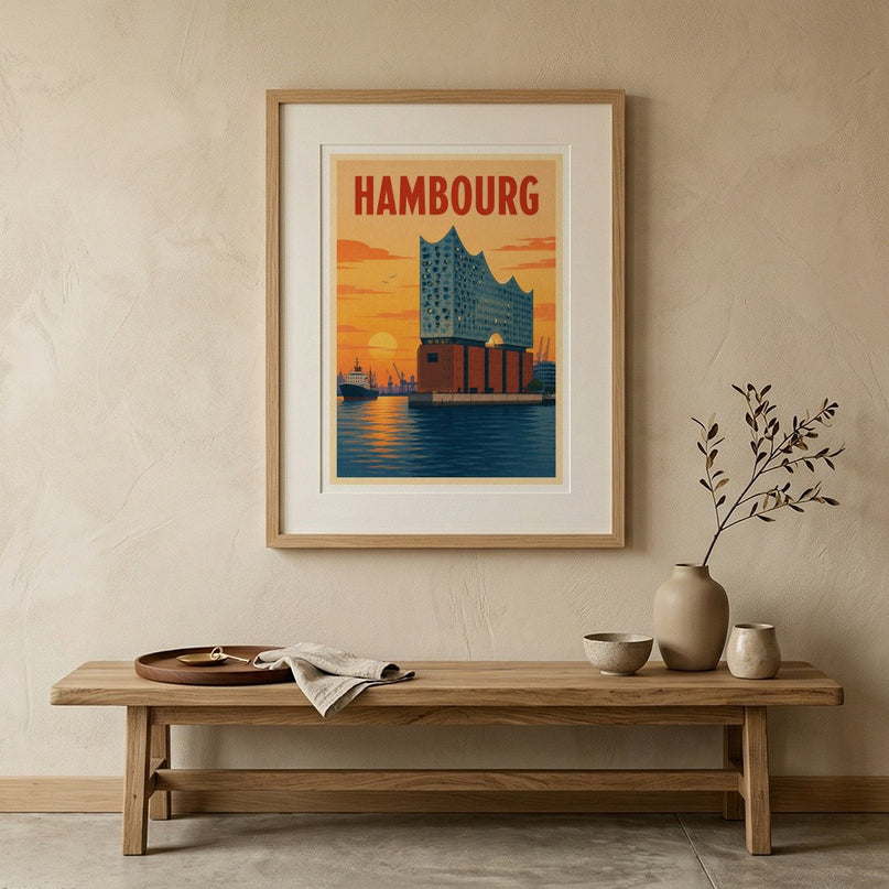 affiche elbphilharmonie hambourg