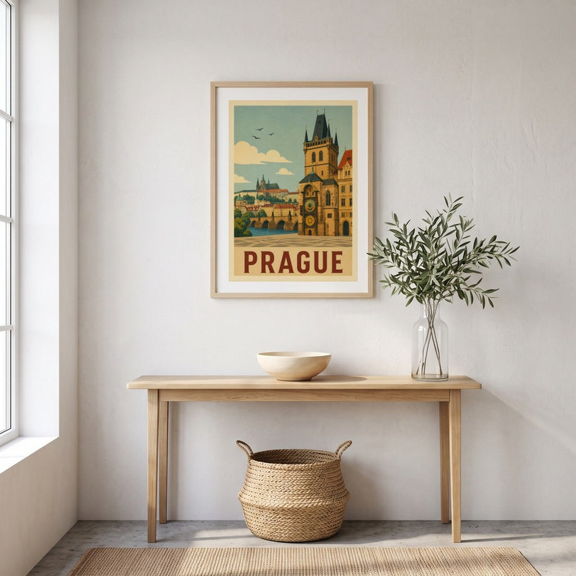 affiche place de la vieille ville prague