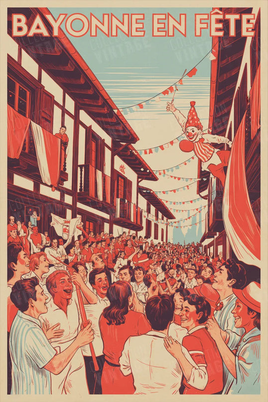 affiche bayonne ambiance festive