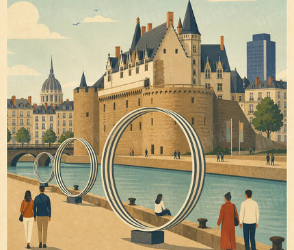 affiche nantes art déco