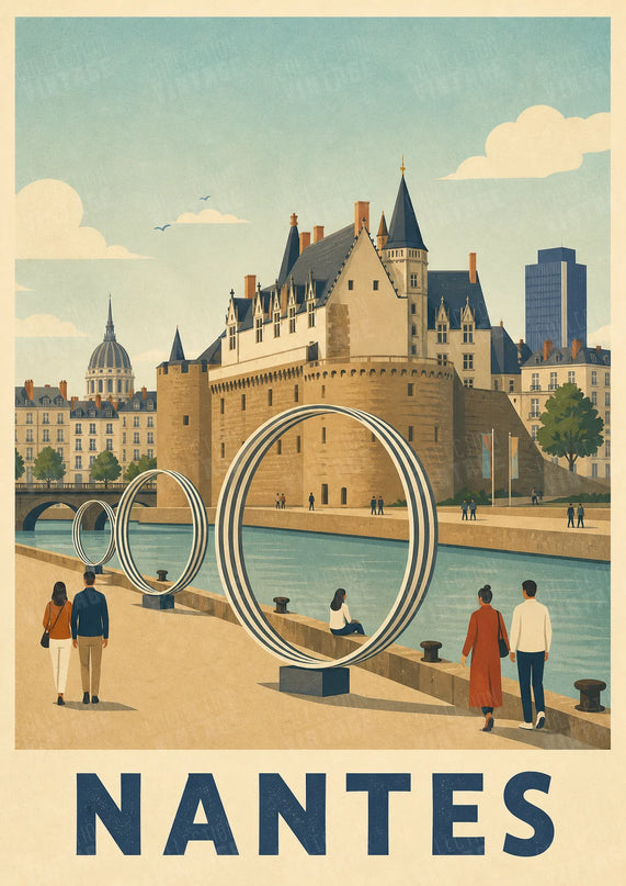 affiche nantes art déco