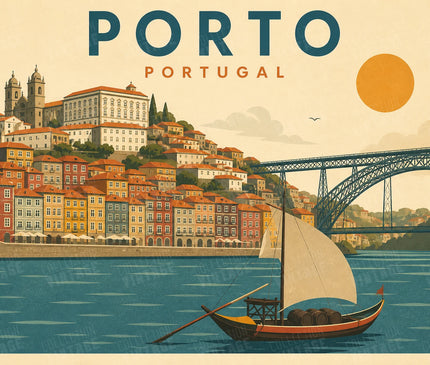 affiches porto illustrées