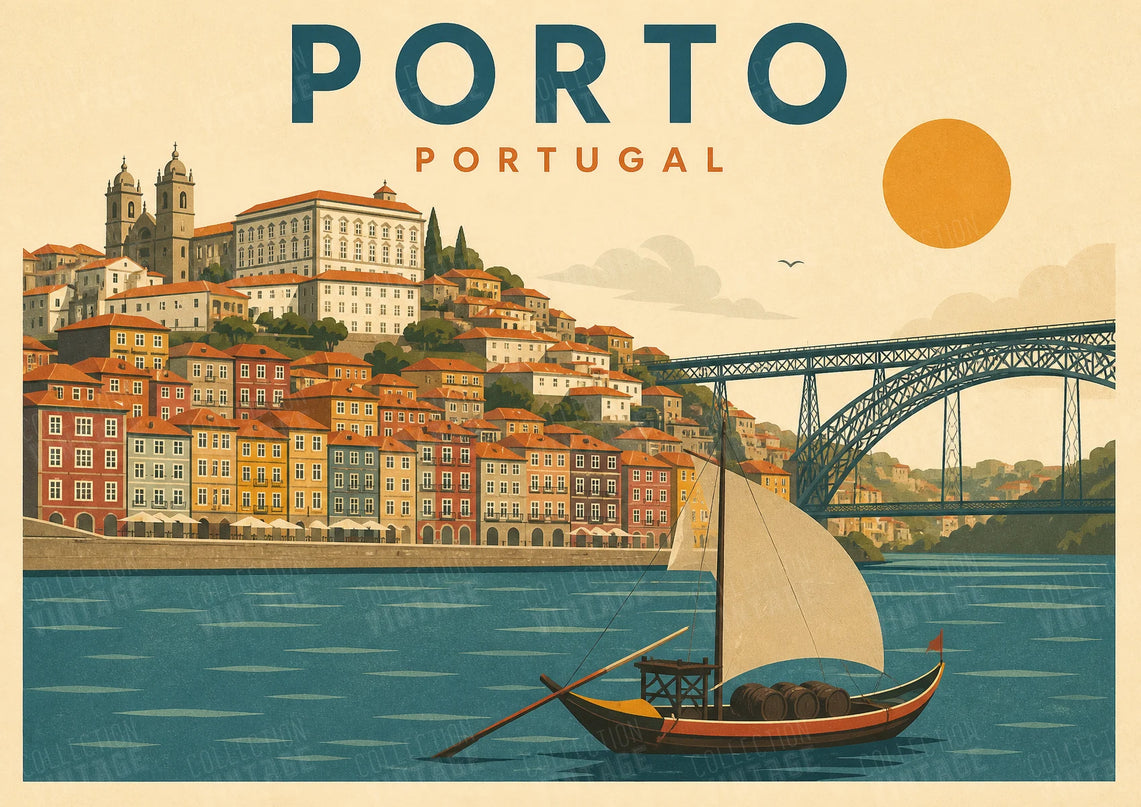 affiches porto illustrées