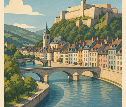 affiche besançon affiche artistique contemporaine