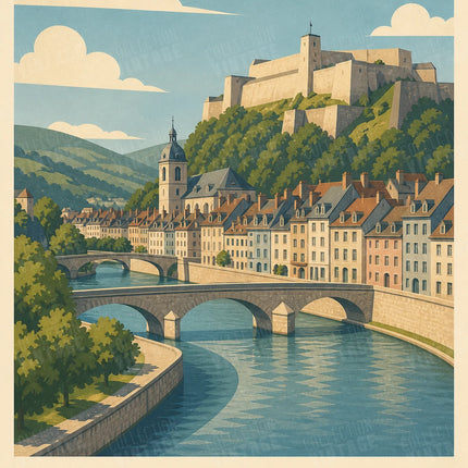 affiche besançon affiche artistique contemporaine