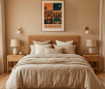 affiche marrakech diptyque déco