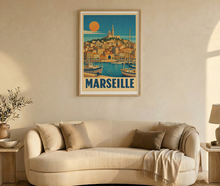 grande affiche marseille horizontale