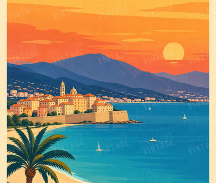 affiche ajaccio affiche murale design