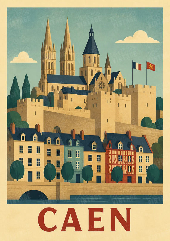affiche caen design contemporain