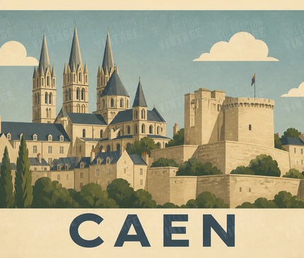affiches caen décoration murale