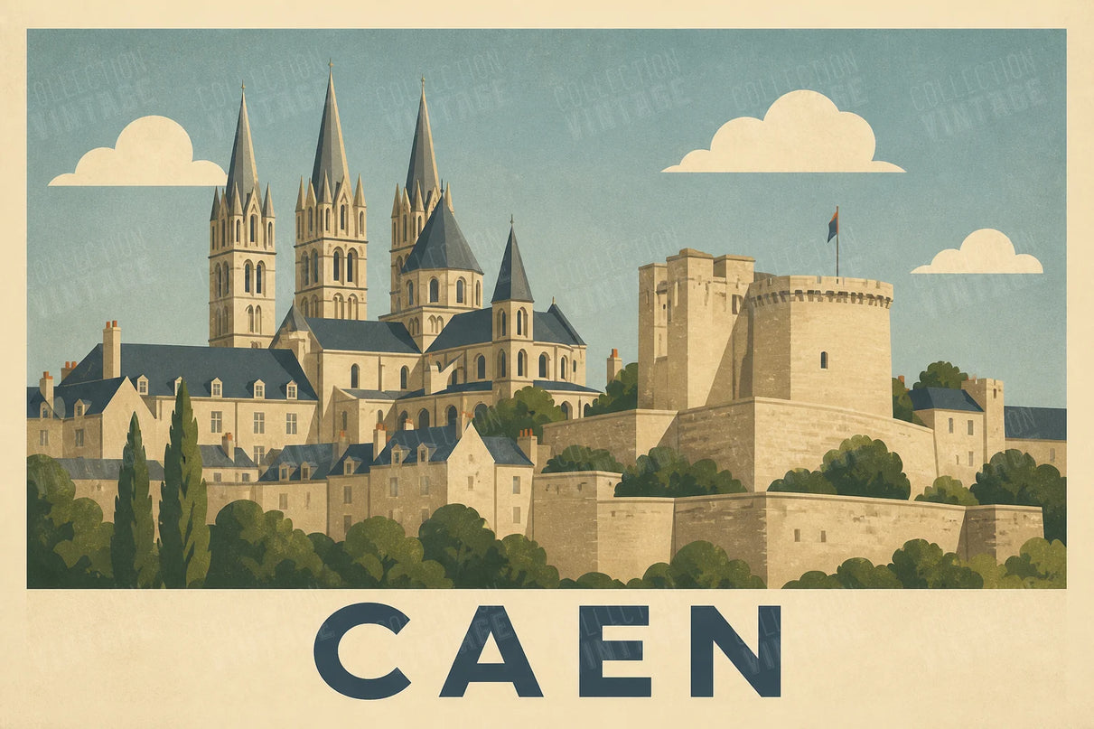 affiches caen décoration murale