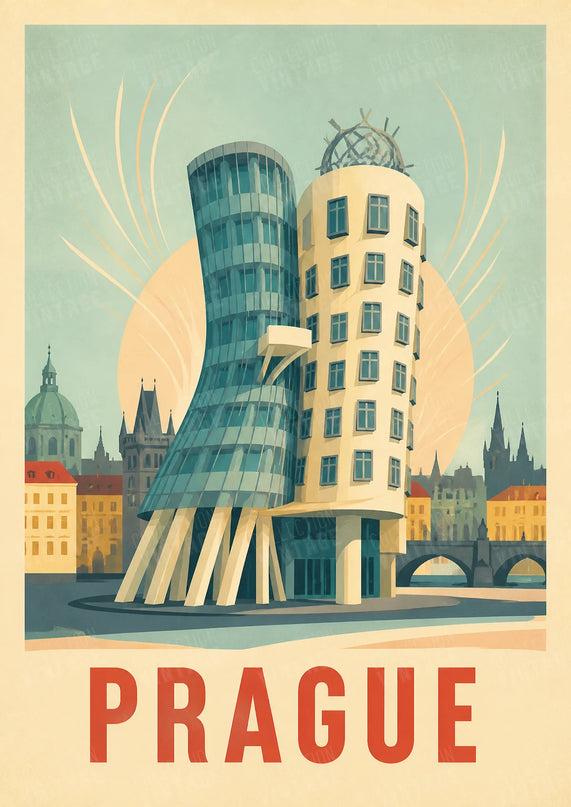 affiche maison dansante prague