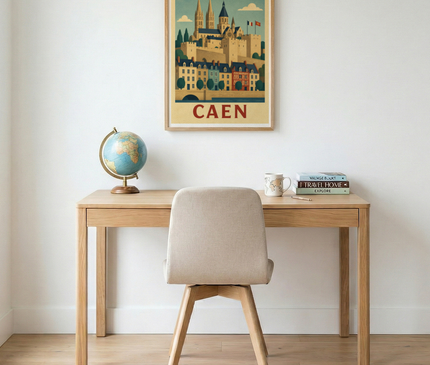 affiche caen design contemporain