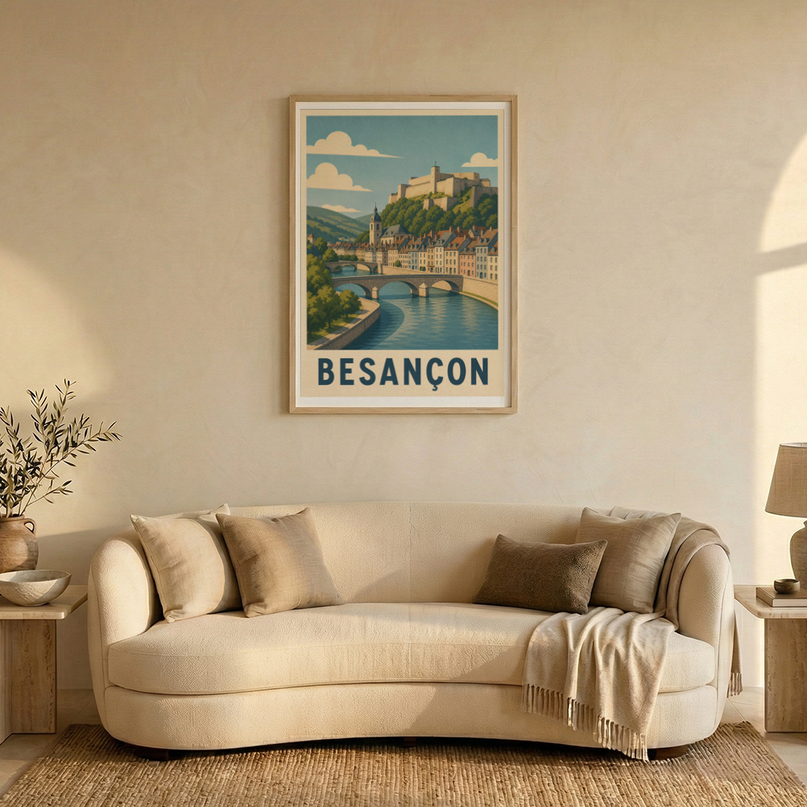 affiche besançon affiche artistique contemporaine