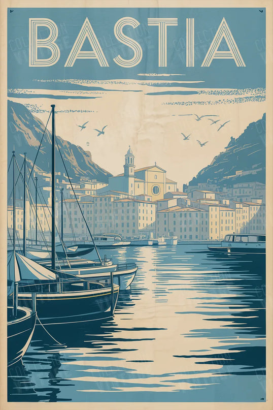 affiche bastia poster moderne