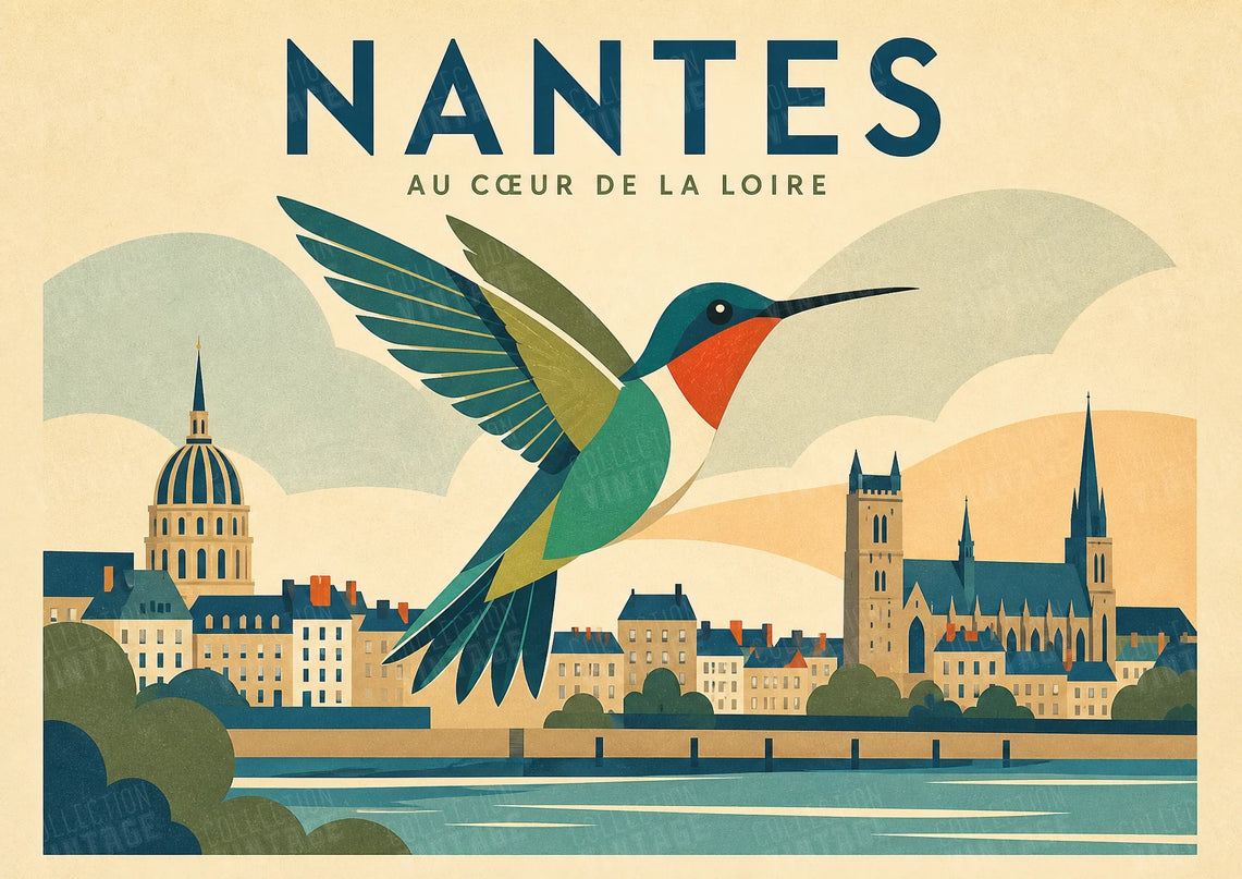 affiche colibri nantes