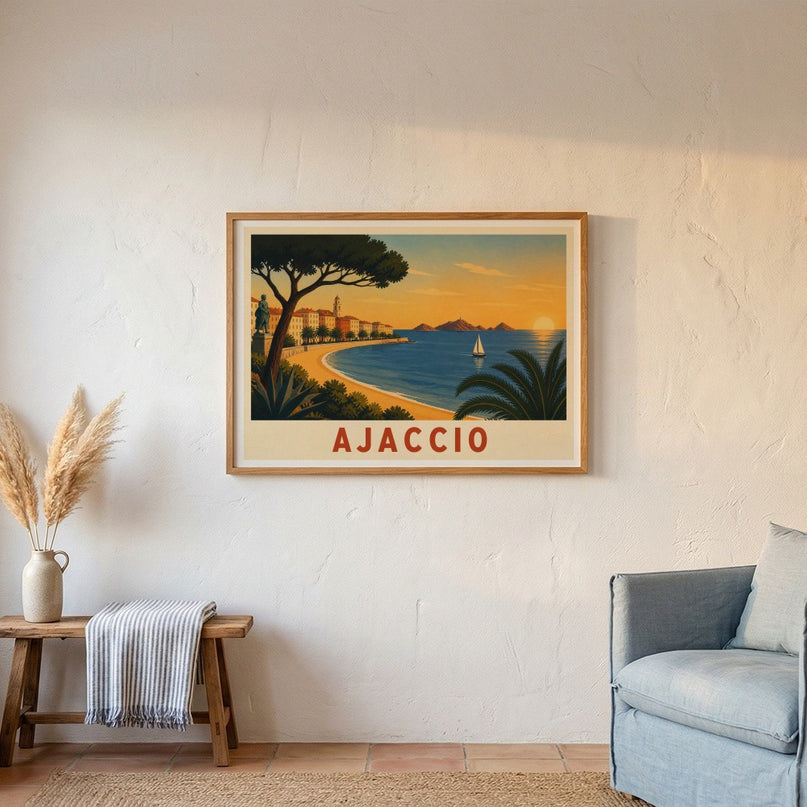 affiche ajaccio été
