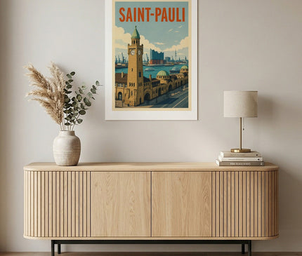affiche bars saint pauli hambourg