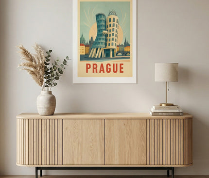 affiche maison dansante prague