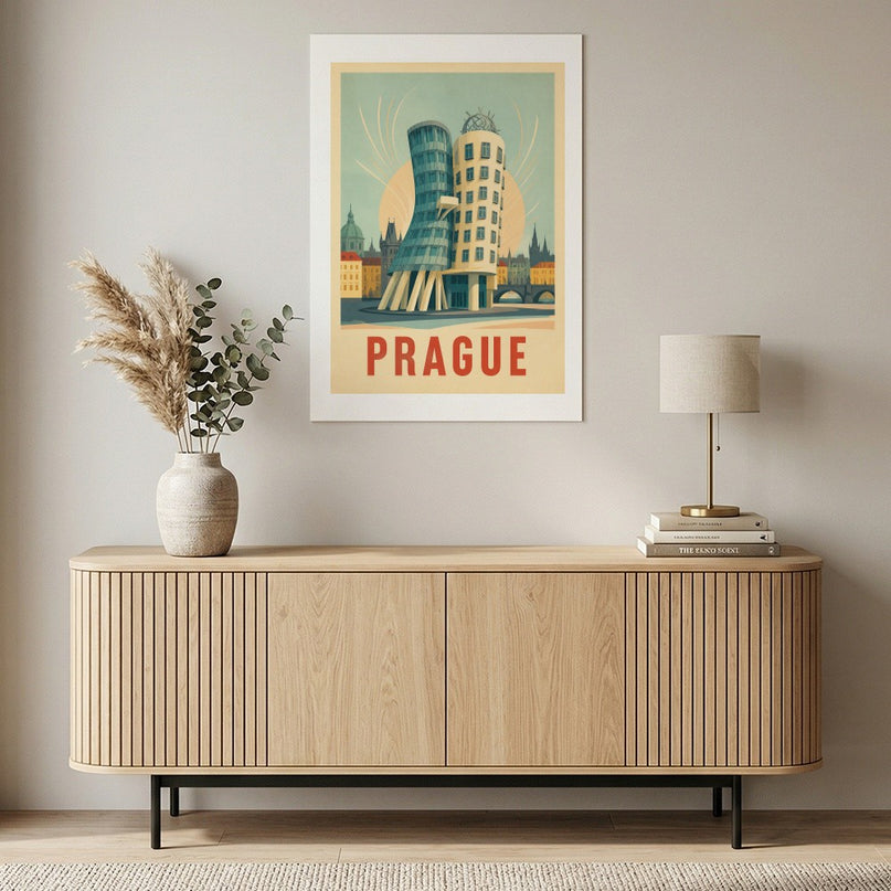 affiche maison dansante prague
