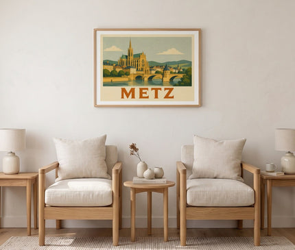 affiche metz collection murale
