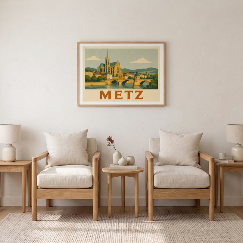 affiche metz collection murale