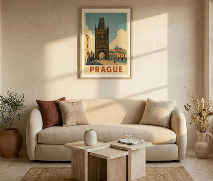 affiche tour poudrière prague