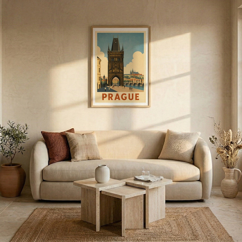 affiche tour poudrière prague