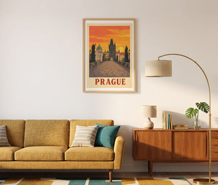 affiche pont charles prague