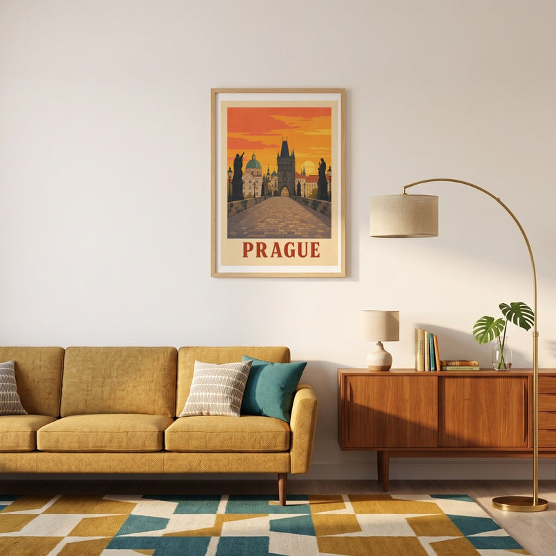 affiche pont charles prague