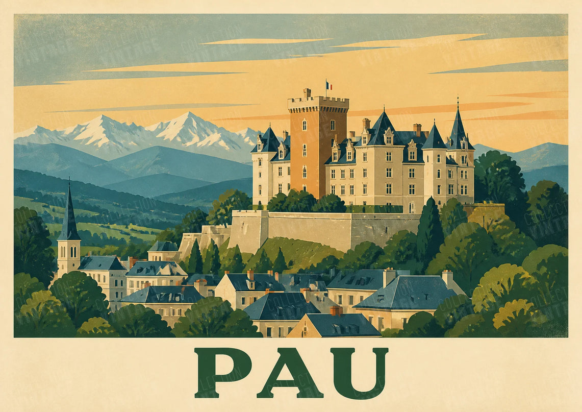 affiches pau poster artistique