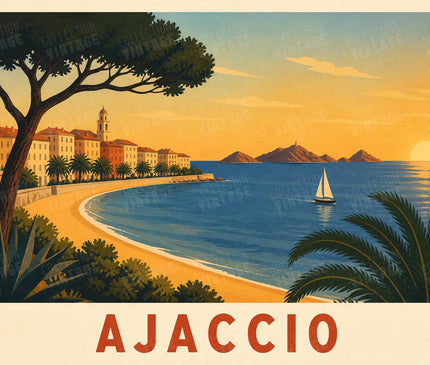 affiche ajaccio été